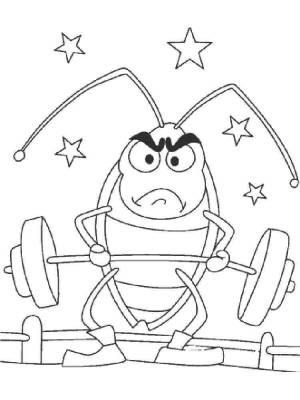 Раскраски Таракан