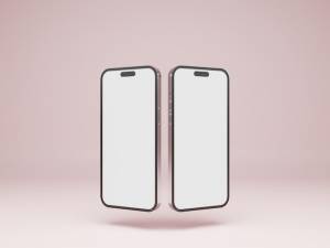 Шаблон макета iphone 14 pro max