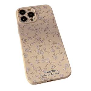 Покупайте Для Iphone 13 Pro Max Защитный Телефон Ретро -шаблон Цветочный Шаблон Мягкий Телефон TPU