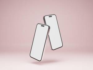 Шаблон макета iphone 14 pro max