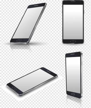 Реалистичный шаблон телефона, png