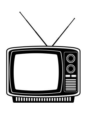 Трафареты Телевизора