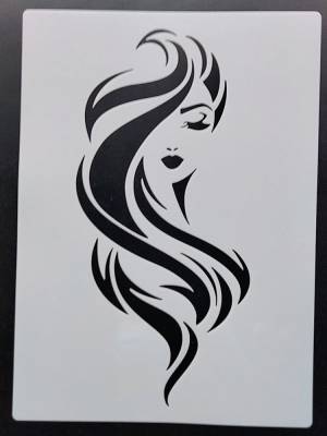 Красивый трафарет для мебели, стен, живописи, украшения для слоев, пластиковые трафареты «сделай сам» для раскрашивания фотографий, 21*29 см