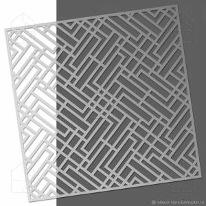 Трафарет геометрический 155