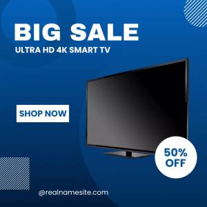 Шаблон Smart Tv Promo Instagram Post