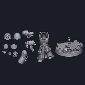Бесплатный 3D файл FLC 2023-10-28 Тяжелая броня терминатора・Шаблон для загрузки и 3D-печати・Cults