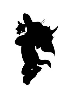 Трафареты Тома и Джерри