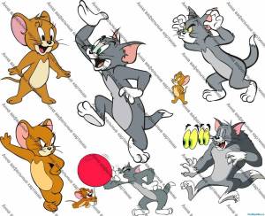 Картинки Том и джерри цветная