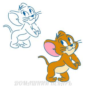 Трафарет Джери 10*8