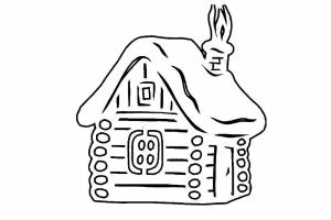 Трафареты Домика