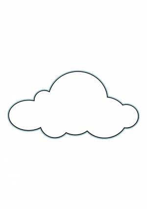 Трафареты Облако
