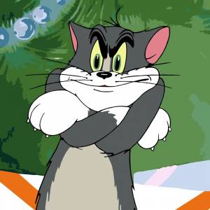 Том кот рисунок