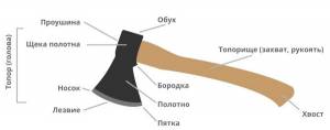 Разновидности топоров и как правильно выбрать инструмент