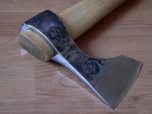 Красивый топор своими руками из простого топора
