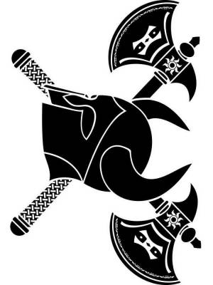 Трафареты Топора