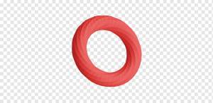 скрученный тор, тор, абстракция, формы, форма, фигура, 3d значок, png