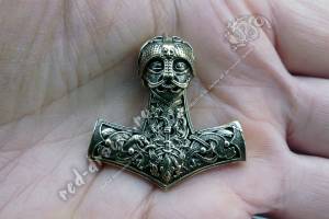 Бусина для темляка Молот Тора