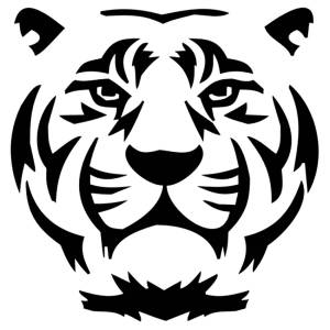 Трафареты Тигра