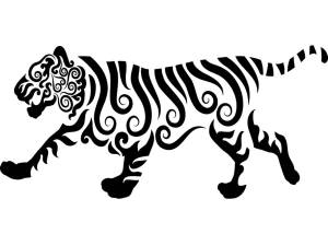 Трафареты Тигра
