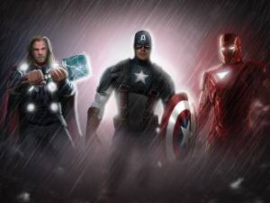 Картинки железный человек и тор