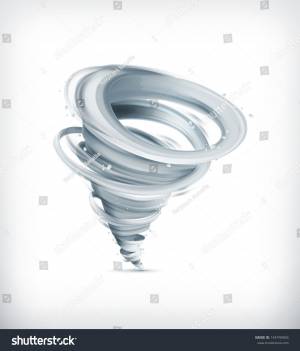 Торнадо, векторная иконка