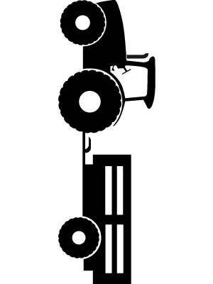 Трафареты Трактора