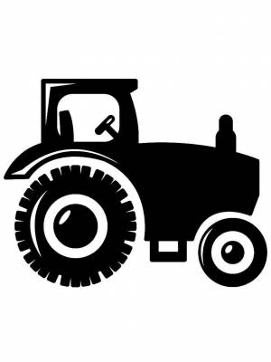 Трафареты Трактора