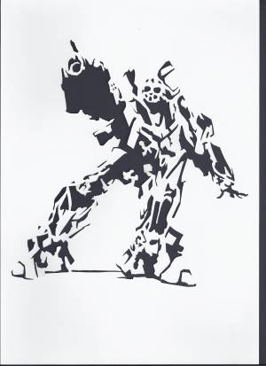 Трафарет трансформеры