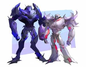 Арты трансформеры мегатрон