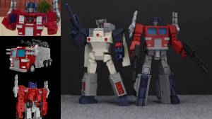 Файл 3D Трансформеры Marvel Comic Powermaster Оптимус Прайм ・Шаблон для 3D-печати для загрузки・Cults