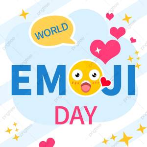 Симпатичный мир Emoji день простые социальные медиа шаблон рисунок Шаблон для скачивания на Pngtree