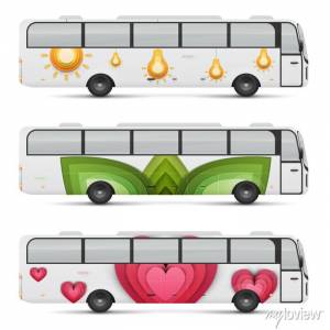 Брендинг дизайн пассажирского автобуса