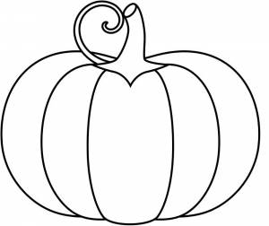 Тыква трафарет