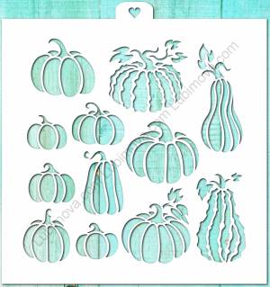 Трафарет Тыквы 2 