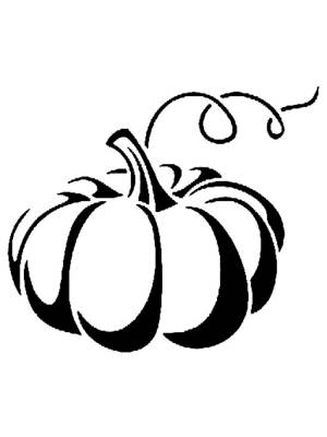 Трафареты Тыква