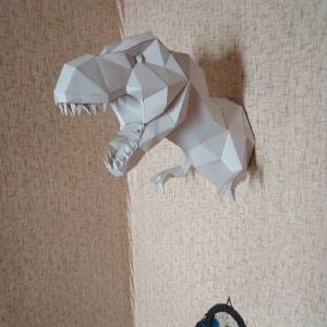 Схема динозавра паперкрафт