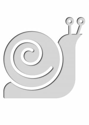 Трафареты Улитки