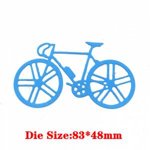 Металлические трафареты для велосипеда, трафареты для скрапбукинга, тиснения, ручная работа, шаблон