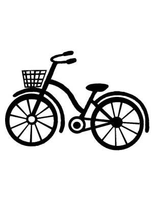 Трафареты Велосипед