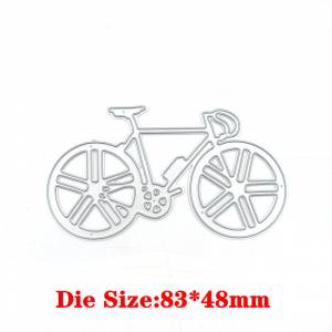 Металлические трафареты для велосипеда, трафареты для скрапбукинга, тиснения, ручная работа, шаблон
