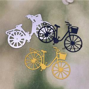 Новинка, украшение для велосипеда, металлические трафареты для высечки, трафареты для «сделай сам», скрапбукинг, декоративное тиснение, ручная работа, высекальный шаблон