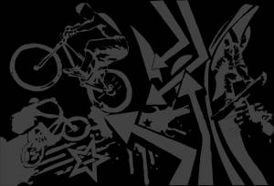 Трафарет «Спорт Вело»