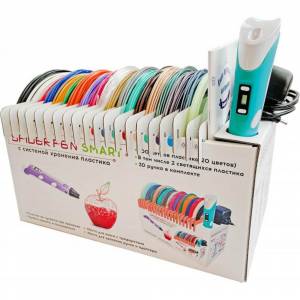 3D-ручка Spider Pen Smart с набором пластика, трафаретами и системой хранения SMRT10-В