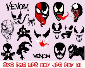 Трафарет веном