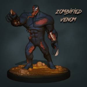 Файл OBJ Веном