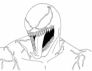 Веном рисунок