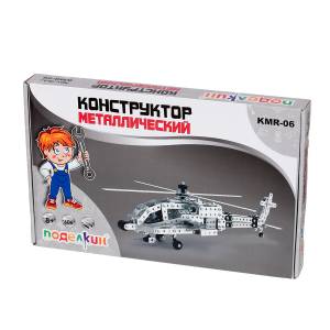 Поделкин KMR-06 Конструктор Вертолет 606 элемент