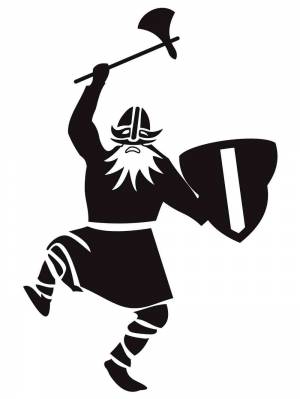 Трафареты Викинга