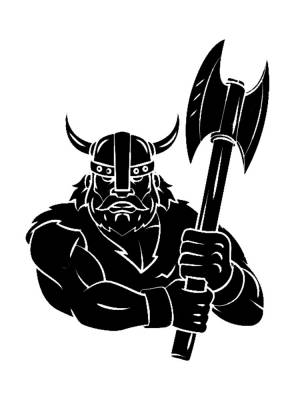 Трафареты Викинг