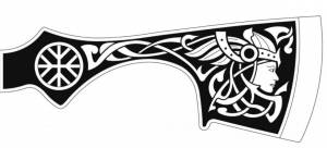 Картинки трафареты на топор